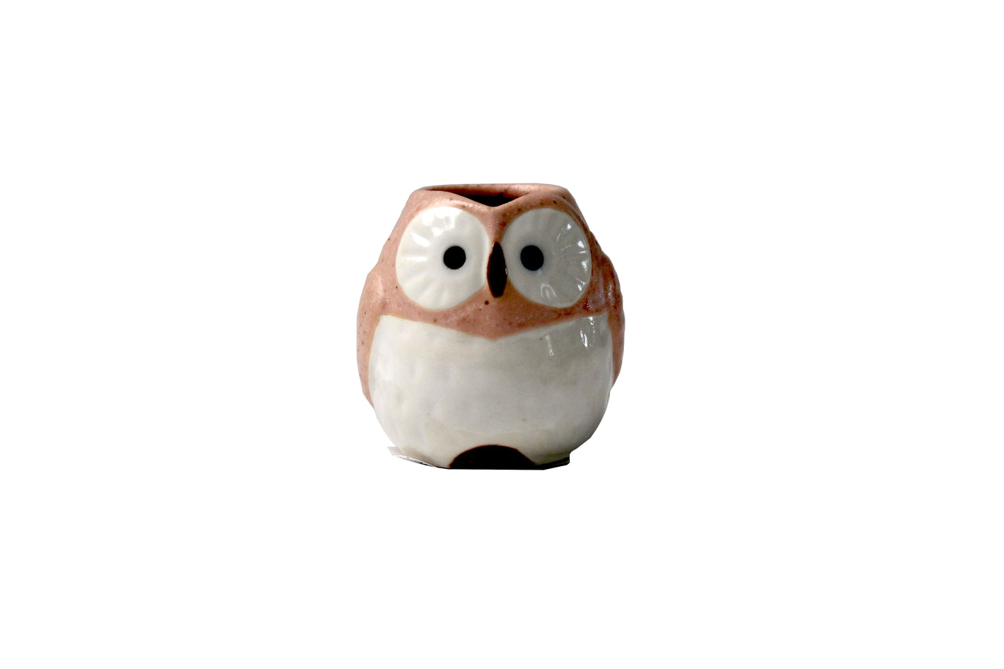 Pink owl milk pitcher